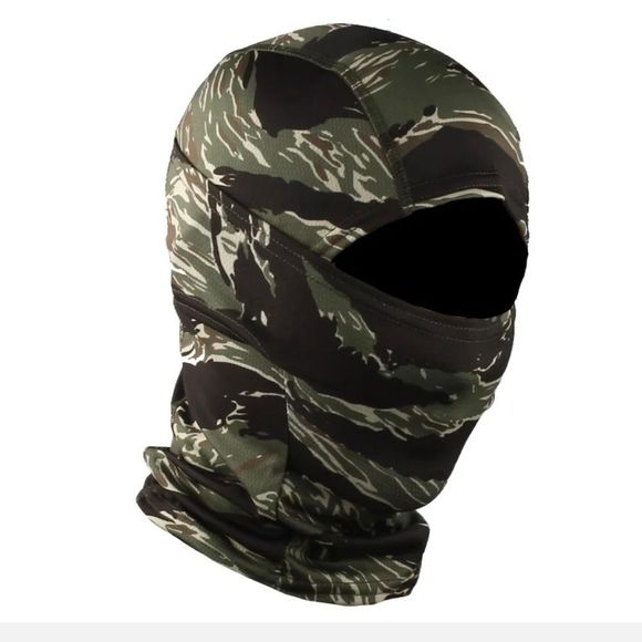 Balaclava Camo Face Mask UV Protection Hood Outdoor Tactical Skiing Cycling Mask - Picture 1 of 1